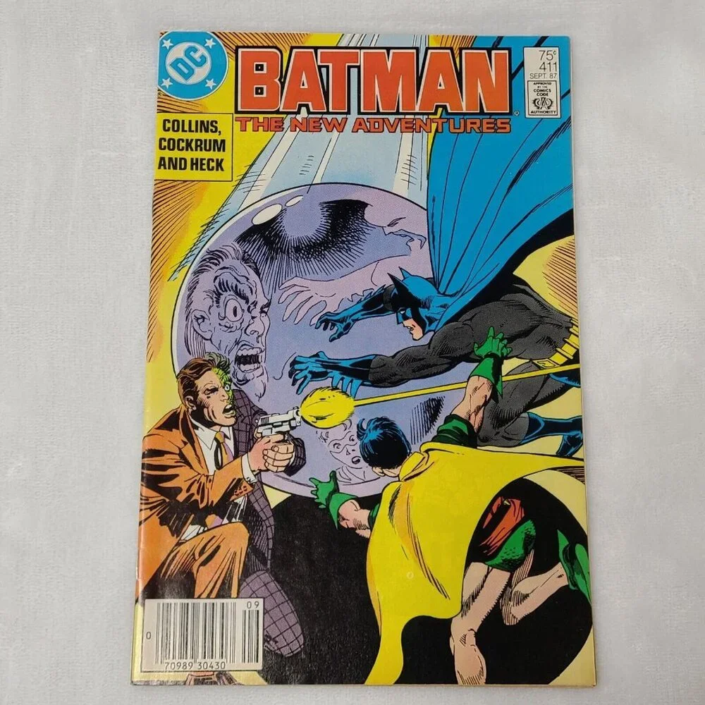 Batman 411 DC Comics 1987 FN/VF Newstand 1st Print - Picture 11 of 16